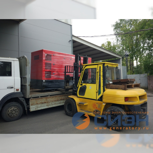 Погрузка дизельного генератора Energo ED 280/400 D S